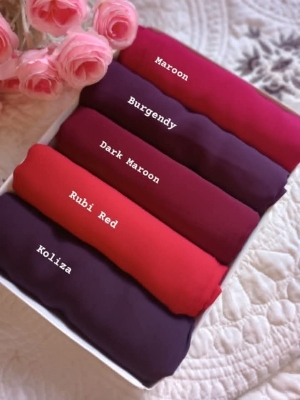 Picture of Hijab dobai cerry hijab 5pc combo pekce
