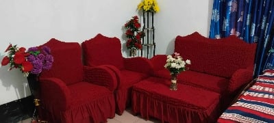 Picture of 3+1+1 seats spandex elastic sofa cover made in turkey