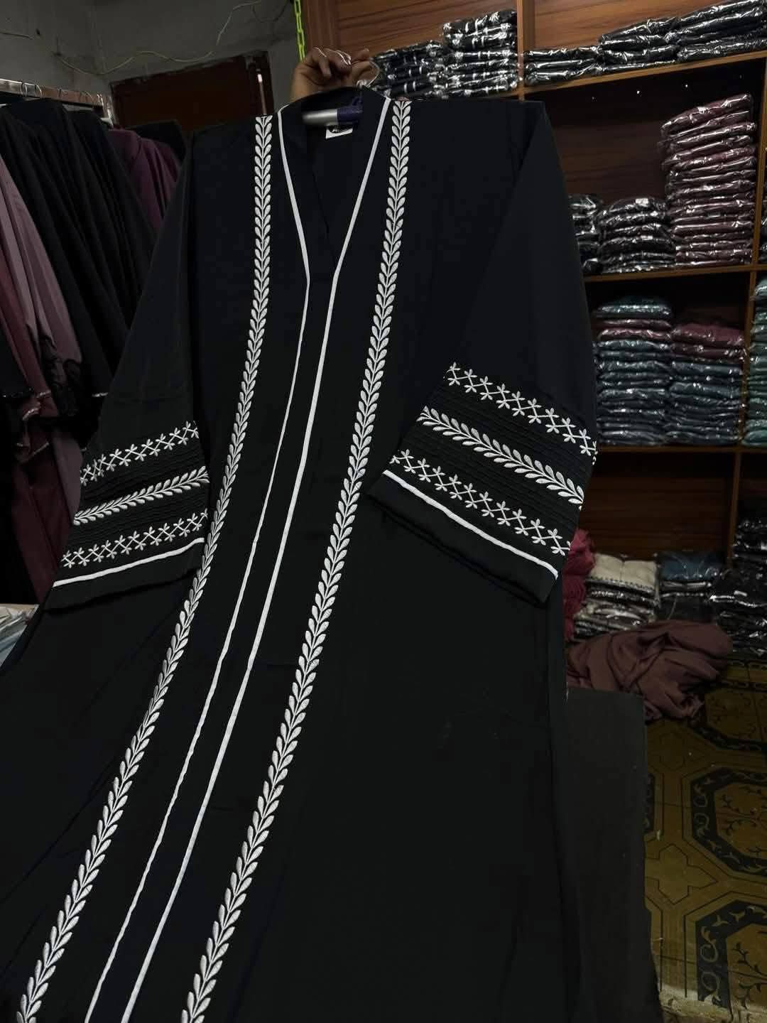 Picture of Borka dobai cerry fabric embroidery borka