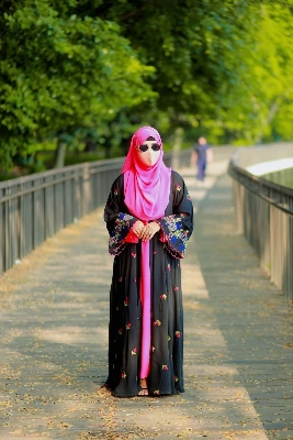 Picture of Dobai Serry Febris Embroidery Borka