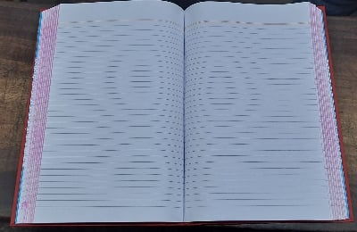 Picture of Register khata, Cloth register book, Best Quality Roll Register khata ( 800 page)