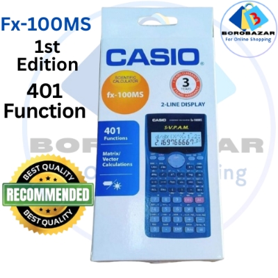 Picture of Fx 100ms calculator , fx100ms Scientific calculator ,  fx 100 calculator for students best calculator, Black