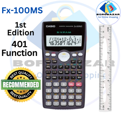 Picture of Scientific calculator, Fx 100ms calculator, 100ms scientific calculator, Scientific calculator 100ms for students best calculator, Black