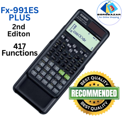 Picture of Fx 991 Es Plus Calculator, Sceintific calculator, fx 991 es plus calculator original, scientific calculator fx 991, 991 es plus calculator, 991es calculator, 991es plus calculator, 2nd edition, best calculator for students. Black.