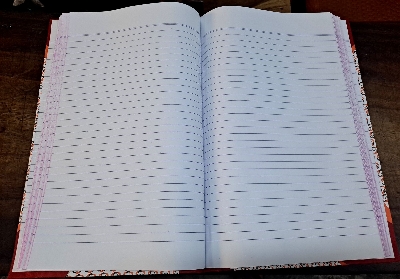 Picture of 300 No. Register khata, register book, Best Binding. Roll Register ( 300 page)