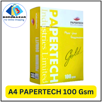 Picture of A4 100 gsm paper, a4 100 gsm 500 sheet. 1 ream for printing,