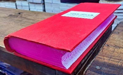 Picture of 1000 Pages Cloth Binding Day Book / Tally khata  Hard Cover Account Register Business Ledger for Office & Business Use