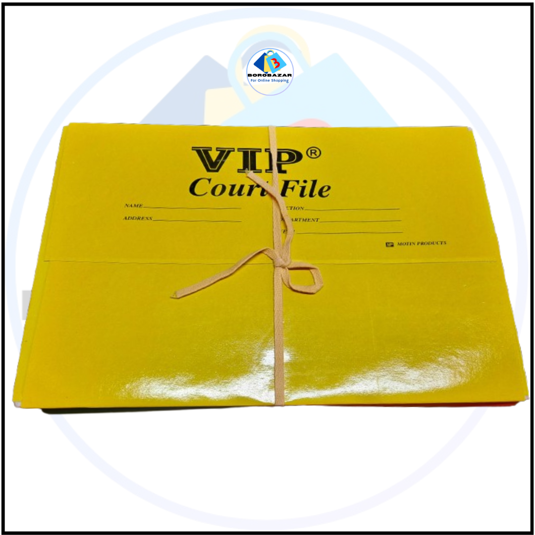 Picture of VIP Court File – 12 Pcs Set, Multi Colour Legal Document Folder for Office & School Use