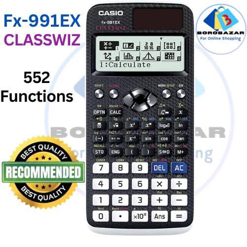 Picture of New Fx 991EX Calculator  Function – Dual Power – Natural Display – Fx 991 ex  Exam Friendly Engineering Model - for students
