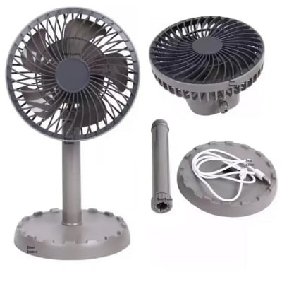 Picture of JYSUPER JY-2218 Rechargeable Mini Fan , 4000mah Battery, Low Noise – Portable Desk Fan for Home & Office