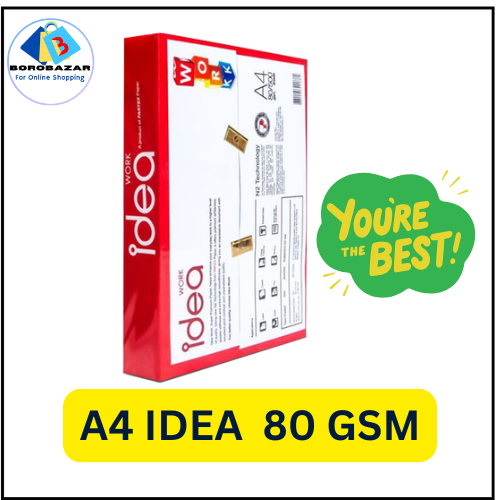 Picture of a4 80 gsm paper, a4 paper 80 gsm 100 Pcs printing & photocopy a4 offset paper 80 gsm