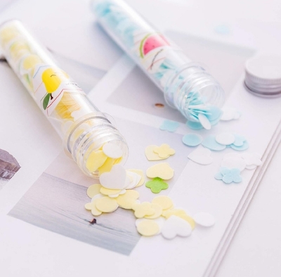 Picture of Hand Paper Soap for Travel – Disposable Foaming Paper Soap Strips for Kids & Adults | Pocket-Friendly Hand Washing Sheets Multi colour - 1 Pcs