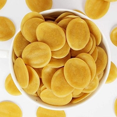 Picture of Fuska 1kg Packet – Ready to Fry | Premium foska Pani Puri / Golgappa / Fuchka Papad | Crispy Oval Pinkoo Papad