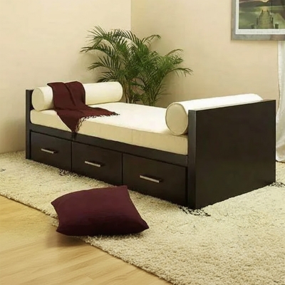 Picture of Adormahal MDF Stylish Sofa/Bed with storage without Foam and pillow (6ft by 4ft by 1.5ft)