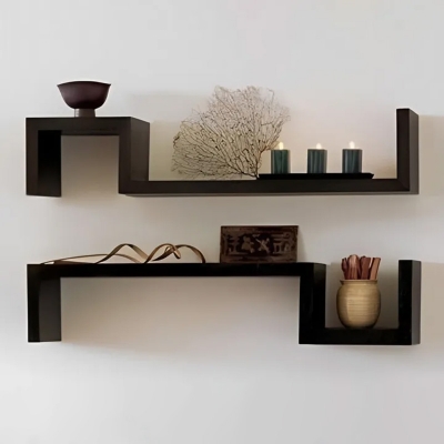Picture of Andormahal MDF Wall Hanging Shelf ( 2 piece)-(1.5ft by 8inch)
