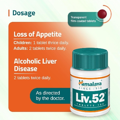 Picture of Himalaya Liv.52 Tablets - 100 Counts