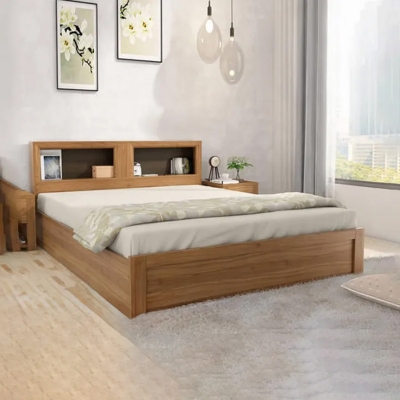 Picture of Andormahal (MDF) Single box khat/bed-(4 ft by 7 ft)