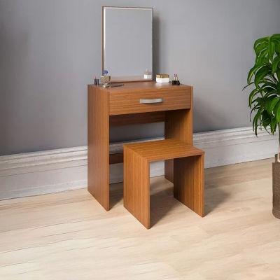Picture of Andormahal (MDF) Dressing Table with tool-(2.5ft by 2ft by 1ft(mirror 2ft by 1.5ft),16inch by 16inch)