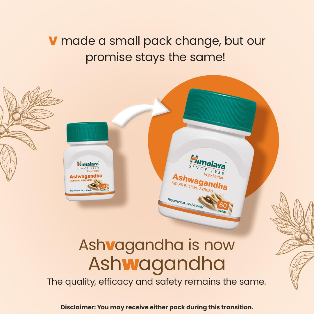 Picture of Ashvagandha - General Wellness Tablets, 60 Tablets