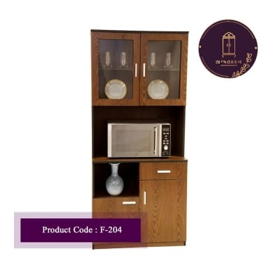 Picture of Andormahal MDF Kitchen Oven Cabinet / Kitchen Cabinet / Water Filter Storage (Multiple Purposes)-(5ft by2.5ft by 14inch(20+18+32)