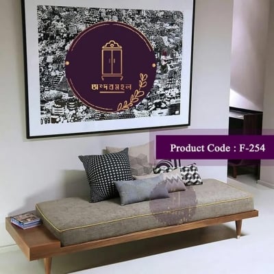 Picture of Andormahal Classic Divan Sofa made of MDF without foam-(5ft by 20inch)