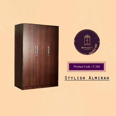Picture of Andormahal 3 part Almirah Made Of Melamaine Laminated Board