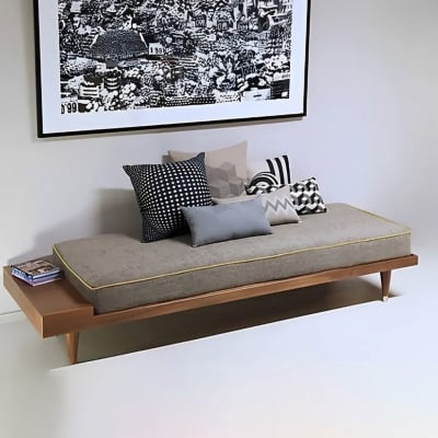 Picture of Andormahal Classic Divan Sofa made of MDF without foam-(7ft by 20inch)