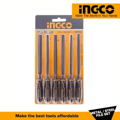 Picture of 6 PCS FILE SET INGCO -Multicolor