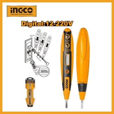 Picture of DIGITAL TEST PENCIL /TESTER - INGCO HSDT2201 -Multicolor