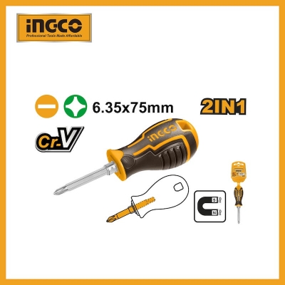 Picture of 2 IN 1 SCREWDRIVER SET INGCO -Multicolor