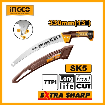 Picture of INGCO 13" Pruning saw for Fast cutting HPS3306 -Multicolor