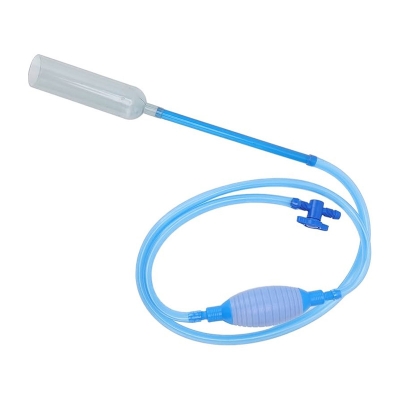 Picture of Siphon Pipe Cleaner with Valve Control 2.6m | Aquarium Gravel Cleaner| Water Changer (Blue)