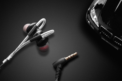 Picture of DM10 Zinc Alloy High-Quality HiFi In-ear Metallic Stereo Earphones QKZ - Black