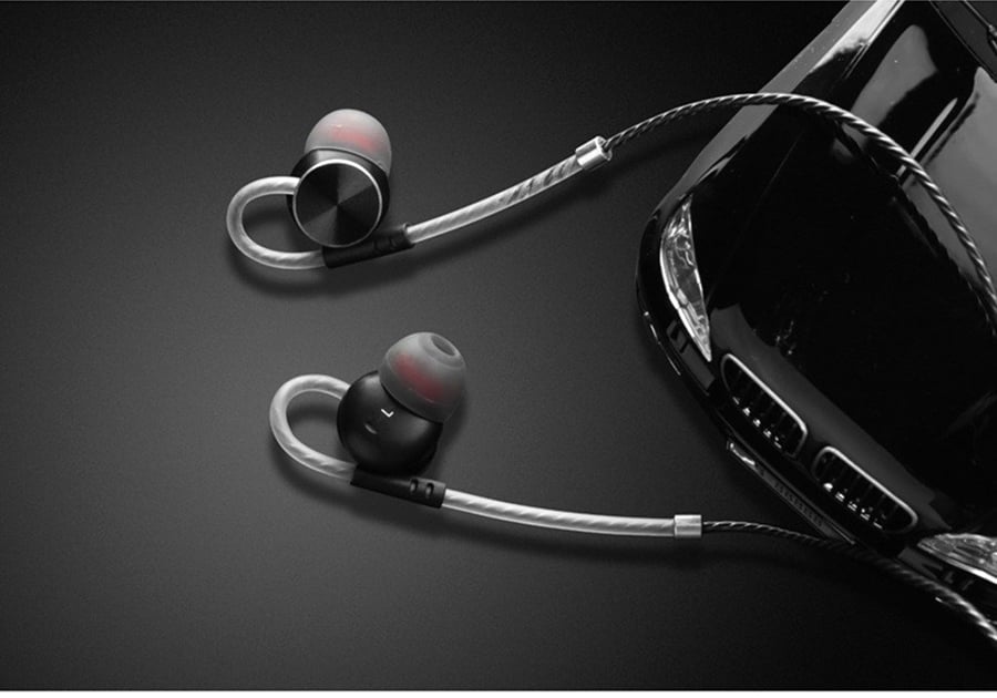 Picture of DM10 Zinc Alloy High-Quality HiFi In-ear Metallic Stereo Earphones QKZ - Black