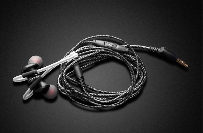 Picture of DM10 Zinc Alloy High-Quality HiFi In-ear Metallic Stereo Earphones QKZ - Black