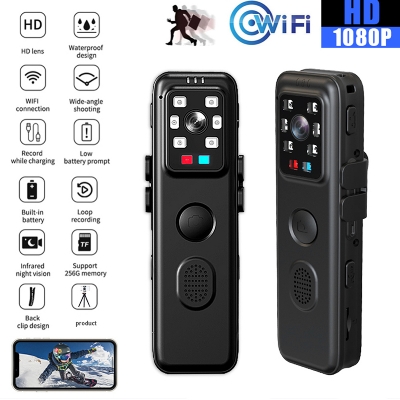 Picture of 1080P HD Portable Camcorder Sports Camera Video DVR Night Camera - Black