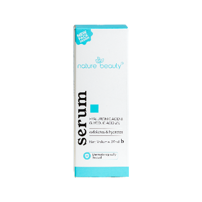 Picture of Nature Beauty Hyaluronic 1% & Glycolic Acid 2% Serum