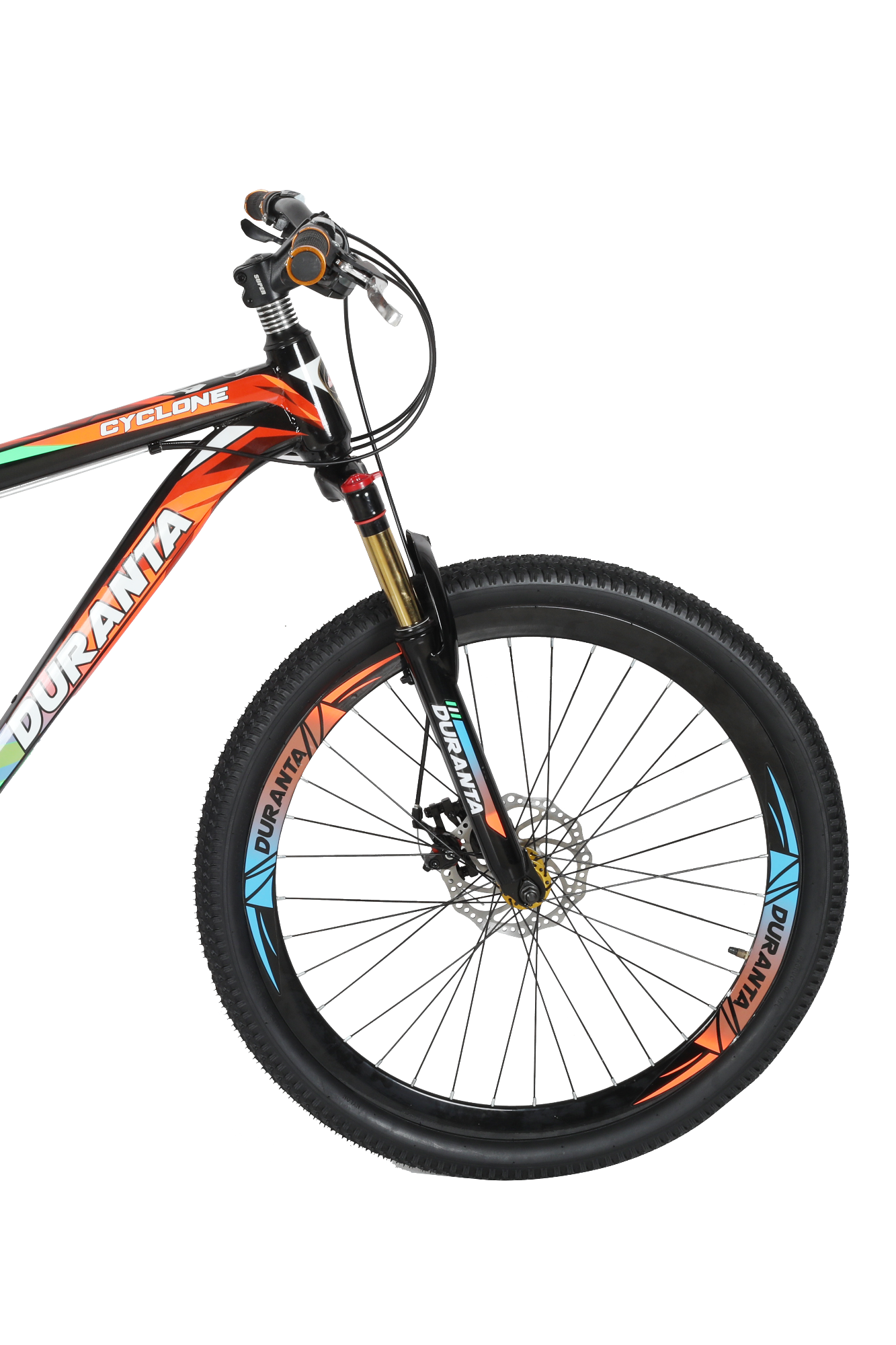 Picture of Duranta Cyclone 26 Inch Green 24 Speed Bicycle 