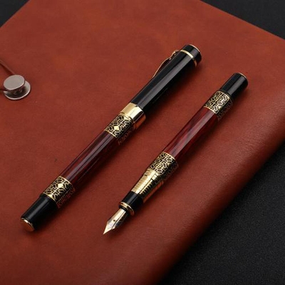 Picture of High Quality Metal Fountain Pen Luxury item Office School Stationery Supplies