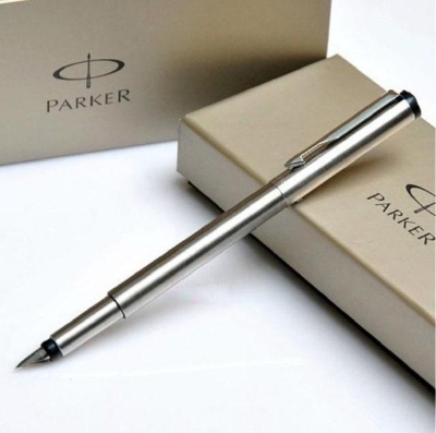 Picture of Parker Vector Stainless Steel Fountain Pen - Multicolor