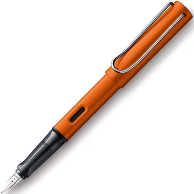 Picture of Lamy Al-Star Fountain Pen in Copper Orange  Extra Fine - Limited Edition - Orange
