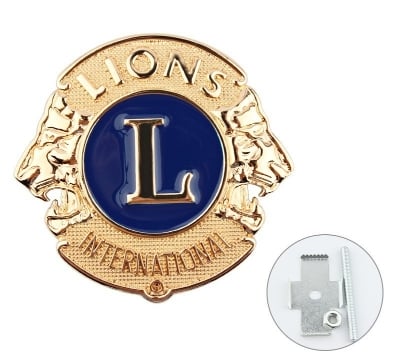 Picture of Lions Clubs International Logo Car Sticker Emblem for Car Grille