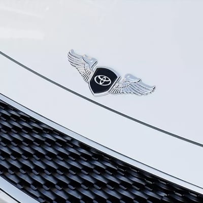 Picture of Toyota Logo Front Hood Emblem - Silver