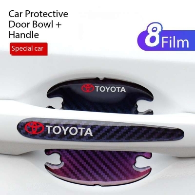 Picture of Car Handle Protection Film Door Sticker Auto Accessories For Toyota