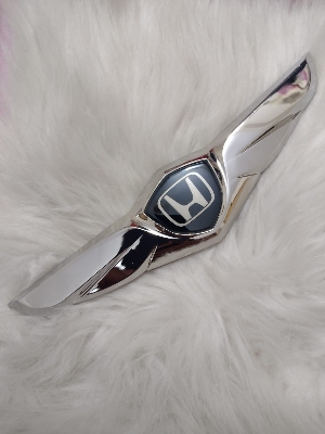 Picture of Car Front Hood Emblem Chromed Badge Sticker for Honda