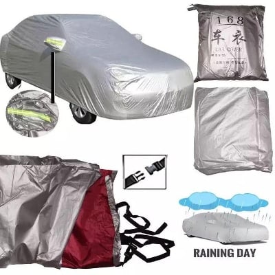 Picture of Car Body Cover for Toyota Allion/Premio/Axio--ON Silver Color Waterproof universal saiz.