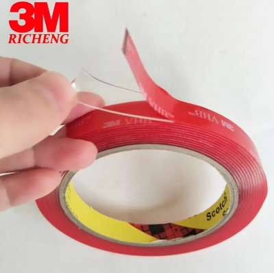 Picture of Double Sided Tape, Heavy Duty Super Strong Two Sided Adhesive Transparent Clear Tape, Made of 3M VHB Tape, Width Waterproof mounting Foam Tape for Indoor and Outdoor use