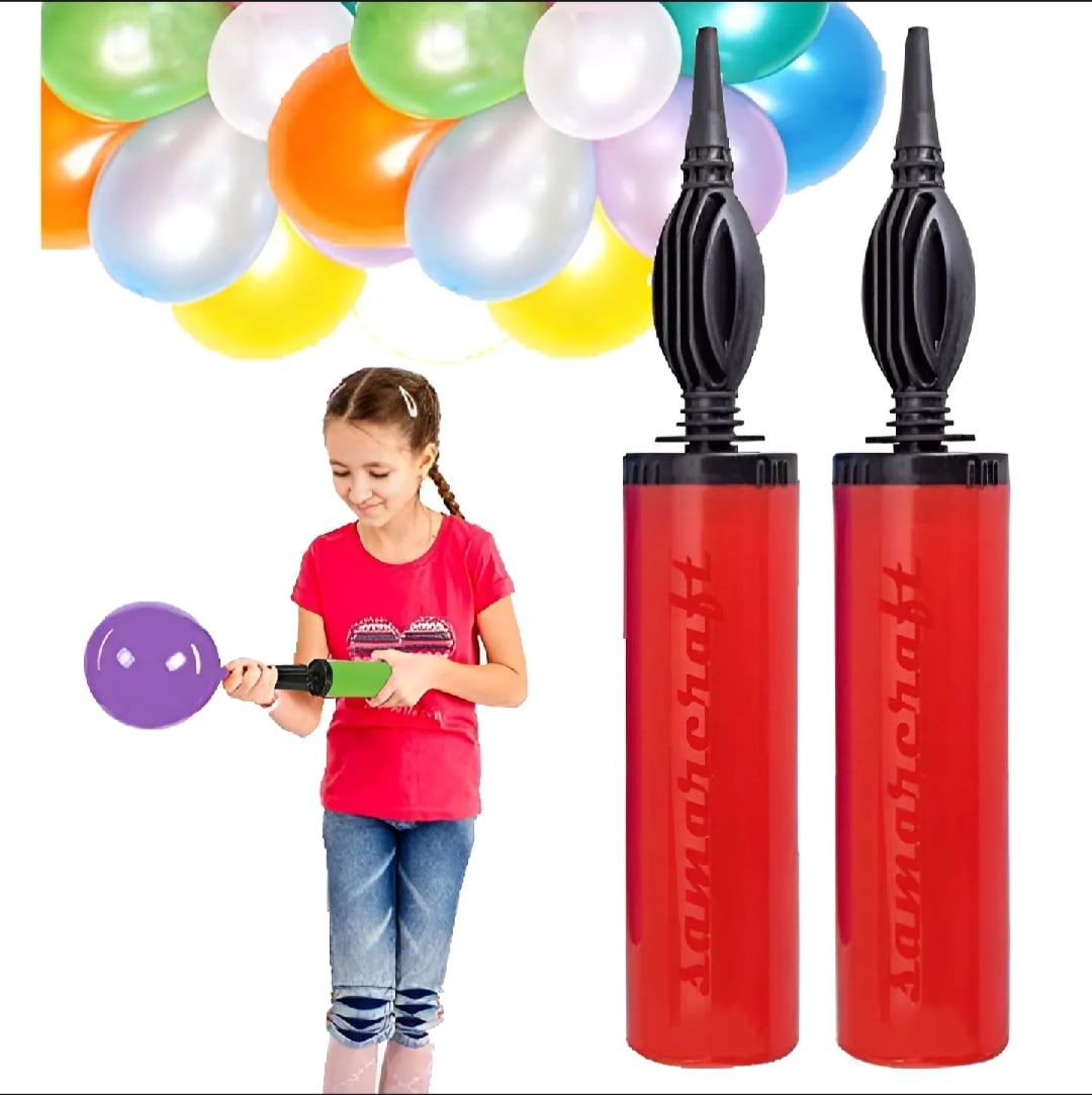 Picture of Balloon Manual Hand Pump for Latex, Foil, Helium air Balloon/Airpump/Balloons Pumper/Inflatable Machine/Balloon Pumping for Birthday Decorations Items Party Supplies, Balloon Accessories