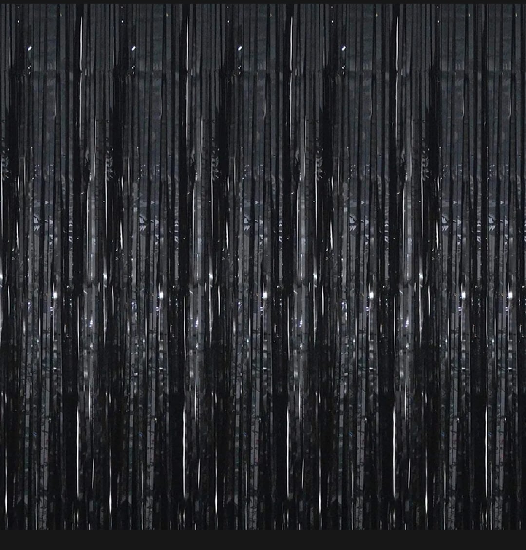 Picture of Foil Metallic Backdrop Curtains For Background Decoration
