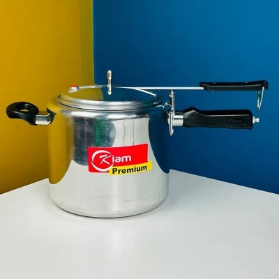 Picture of KIAM PREIUM PRESSER COOKER IB 5.5 LTR(SLIVER)